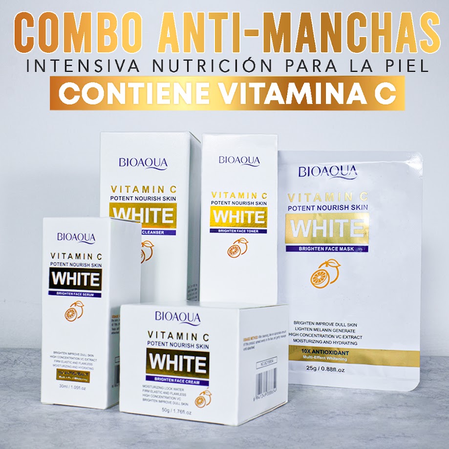BIOQUA - Combo White 5x Anti-Manchas
