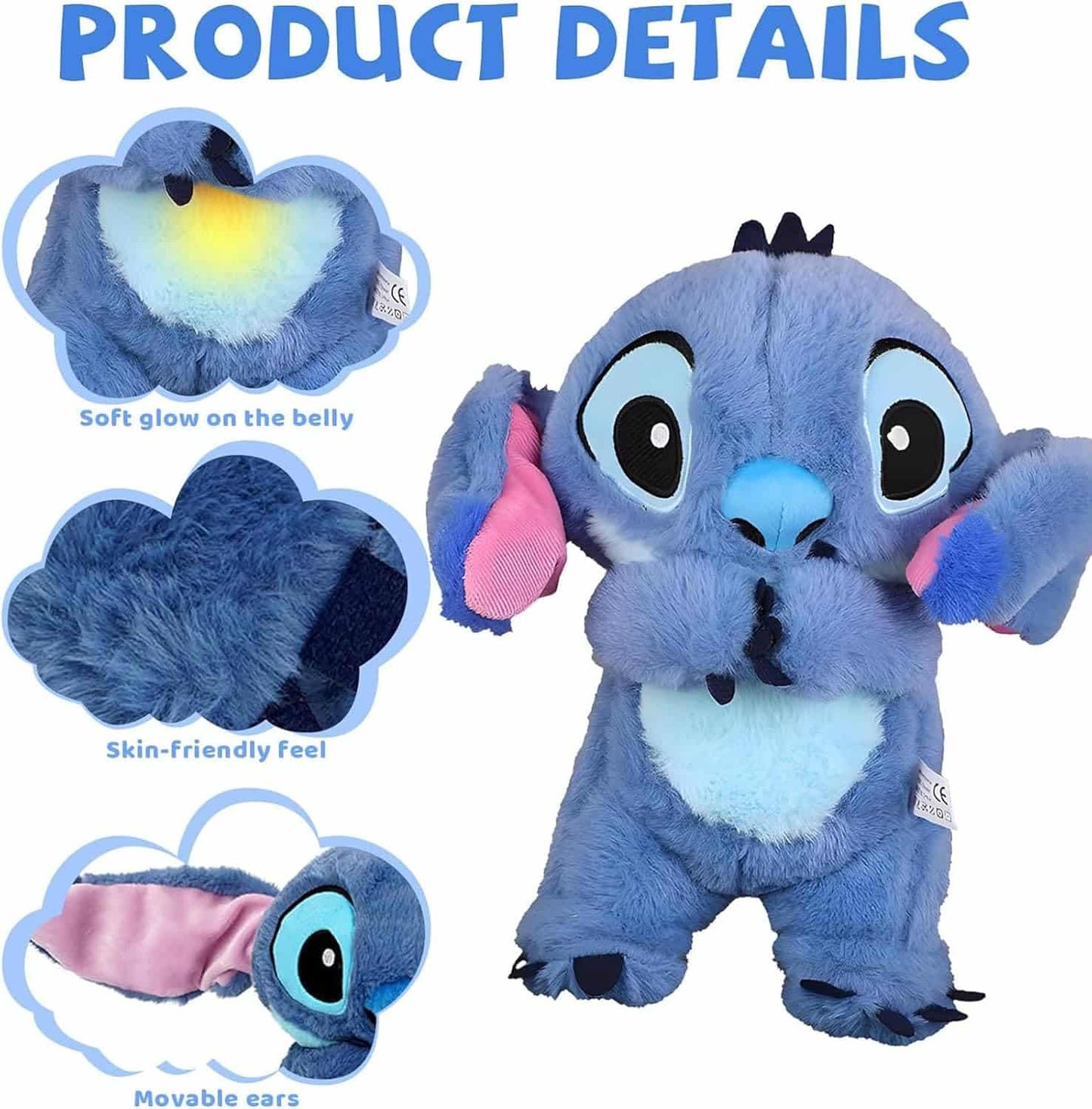 Peluche de Stitch respiradora - Contra la ansiedad