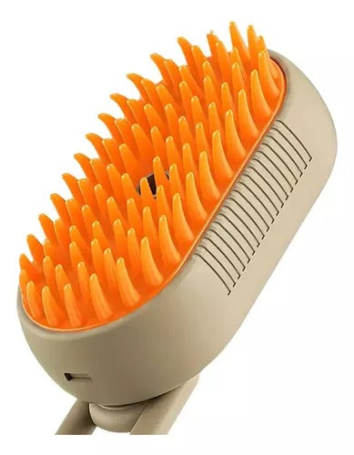 Cepillo Vaporizador Mascota Limpiador