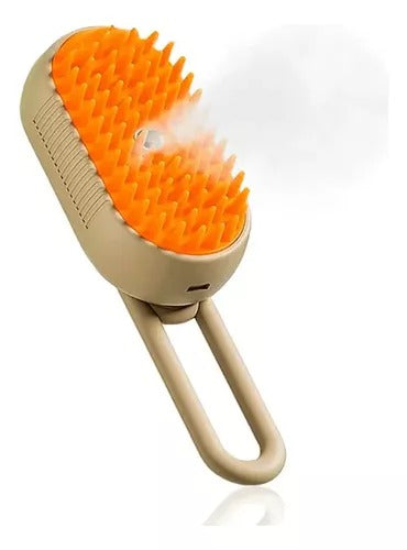 Cepillo Vaporizador Mascota Limpiador