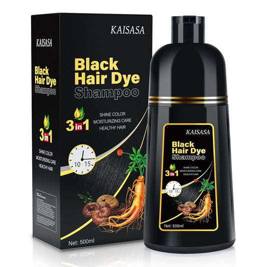Black Dye Hair Shampoo (COMBO 3 UNIDADES)