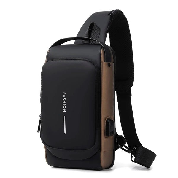 Bolso tipo canguro antirobo