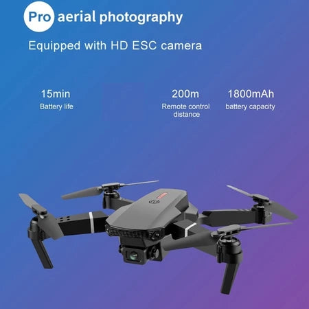 Dron E88 pro max plegable