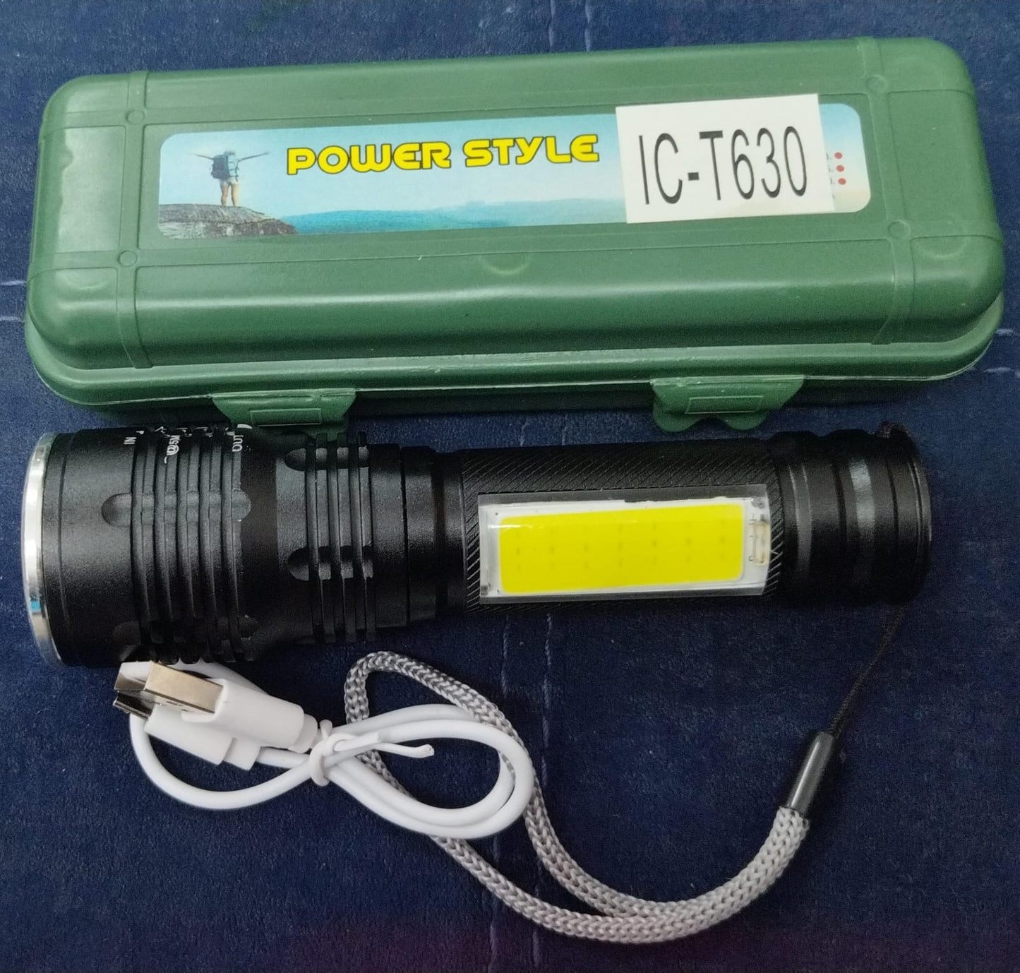 Mini Linterna tactica Usb