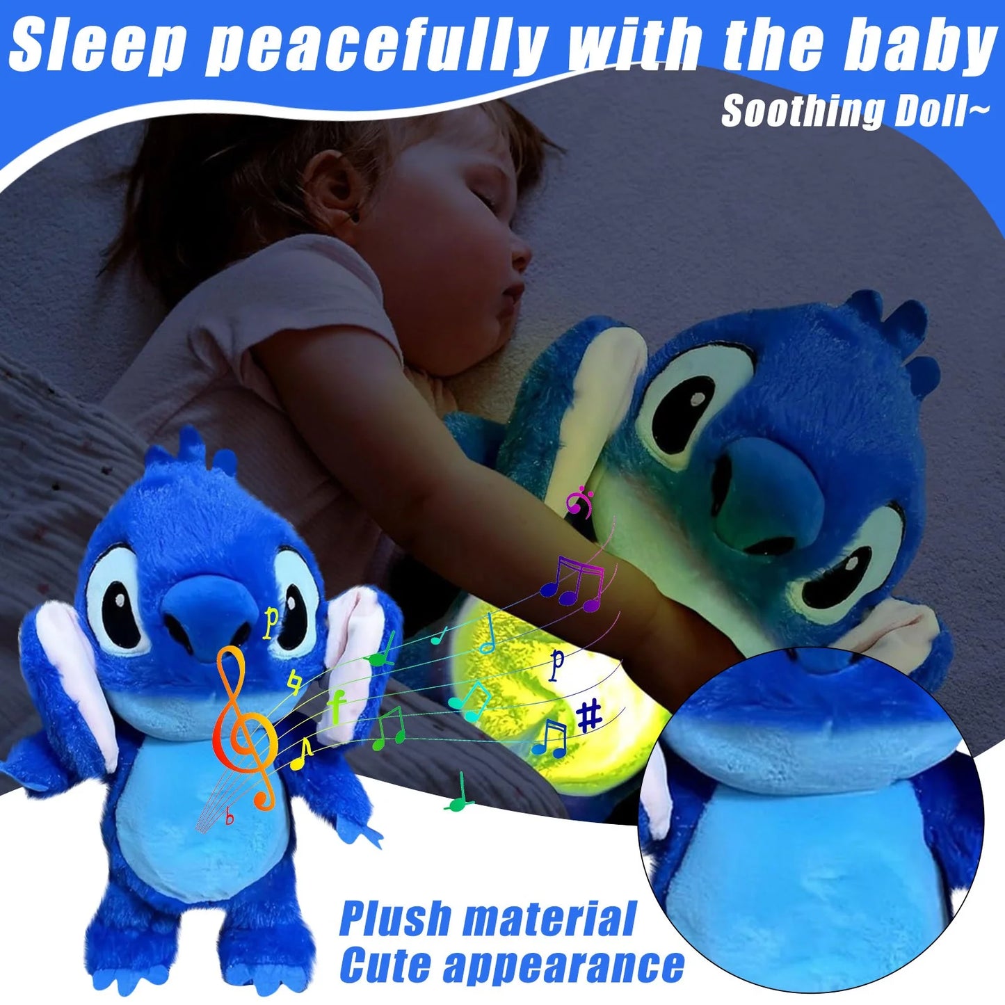 Peluche de Stitch respiradora - Contra la ansiedad